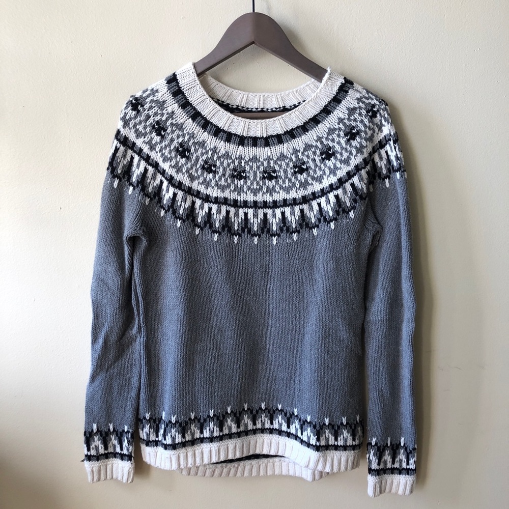 ❄️ GH Bass Nordic Crewneck Sweater ❄️